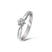 18ct White Gold 0.25Ct Diamond Ring