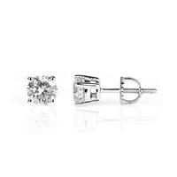18ct white gold 100ct diamond stud earrings ske2534 100w