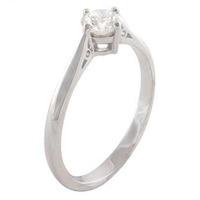 18ct White Gold 4 Claw Diamond Ring 063/CR8(0.25ct PLUS)-G/SI1/0.27ct