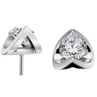 18ct White Gold .20ct Diamond Earrings E2038W/20-18