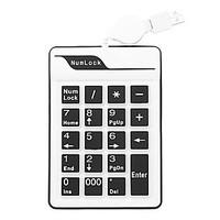 19 usb wired silicone retractable cable waterproof number keypad assor ...