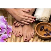 19 instead of 30 for a shellac manicure pedicure from house of glamour ...
