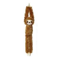 19 brown hanging sloth soft toy