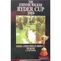 1989 Ryder Cup Programme - 22nd-24th Sept 1989