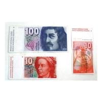 1988 Swiss 100 Franc Banknote