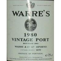 1980 Warre\'s Vintage Port 1980