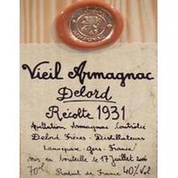 1931 Delord Freres Bas Armagnac 1931 (70cl)