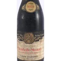 1959 Chambolle Musigny 1959 Louis D\'Armont