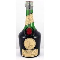 1960\'s bottling Benedictine Liqueur (1/2 Bottle)