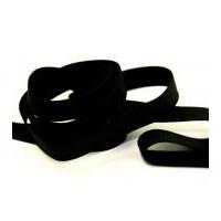 19mm Flat Value Elastic Black