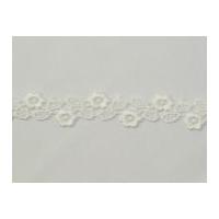 19mm flower guipure lace trimming ivory