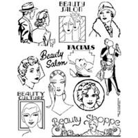 1930s beauty salon embellishments shrinkles