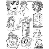 1930\'s Beauty Culture Embellishments - Shrinkles