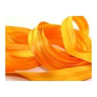 19mm satin acetate bias binding tape bright orange