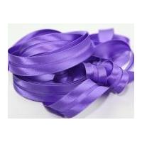 19mm satin acetate bias binding tape purple