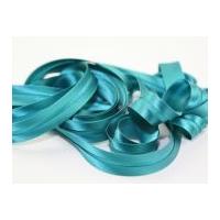 19mm satin acetate bias binding tape jade green