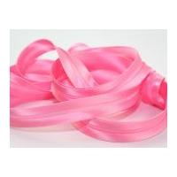 19mm Satin Acetate Bias Binding Tape Bright Pink