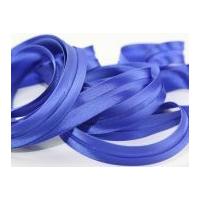 19mm satin acetate bias binding tape royal blue