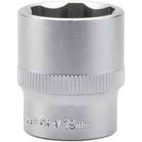 19mm 6point Socket 3/8dr-pckd