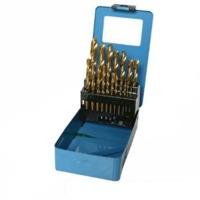 19 Piece Silverline HSS Titanium-coated Bit Set