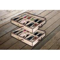 199 instead of 999 for an under bed shoe storage organiser that stores ...