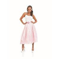 1950s Pink Rock N Roll Skirt