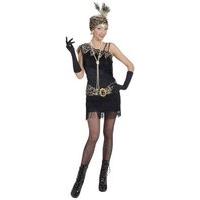 1920s Flapper - Black (s) (dress Headpiece)