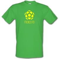 1970 World Cup Mexico male t-shirt.