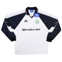 1999-00 Shamrock Rovers Away L/S Shirt *w/Tags* L