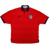 1999 01 england away shirt excellent l