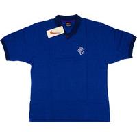 1999 00 rangers nike polo t shirt bnib