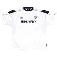 1999 00 manchester united third shirt very good xl