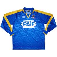 1995-96 Battipagliese Match Issue Away L/S Shirt #6