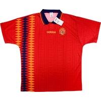 1994-96 Spain Home Shirt *w/Tags* XL