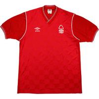 1987 88 nottingham forest home shirt excellent xl