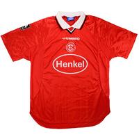 1999-00 Fortuna Dusseldorf Match Issue Home Shirt Klein #26