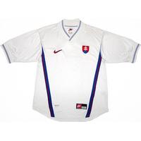 1999 00 slovakia home shirt excellent xxl