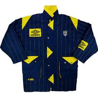 1993 95 parma long padded bench jacket excellent xl