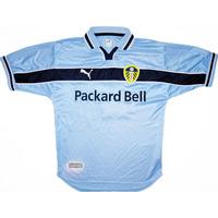 1999 00 leeds united away shirt very good lboys