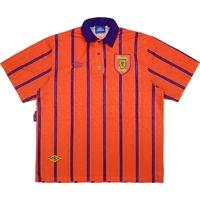 1993-95 Scotland Away Shirt (Excellent) L