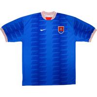 1998 Slovakia Match Worn Home Shirt #3 (v Finland)