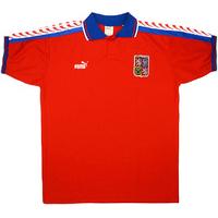 1996 98 czech republic home shirt very good xxl