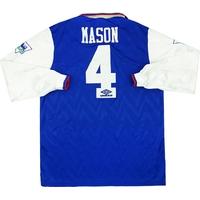 1993 94 ipswich match worn home ls shirt mason 4