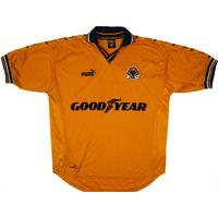 1998 00 wolves home shirt excellent l