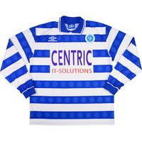 1999-00 De Graafschap Match Worn Home L/S Shirt #9 (Viscaal)