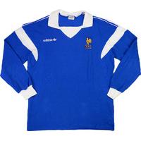 1989 France Toulon Tournament Match Worn Home L/S Shirt #3 (v Holland)