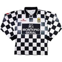 1999-00 Boavista Match Issue Home L/S Shirt Erivan #32