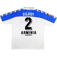 1997-98 Arminia Bielefeld Match Worn Home Shirt Silooy #2