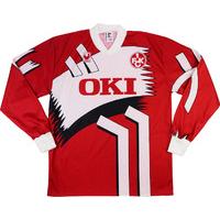 1992-93 Kaiserslautern Match Worn UEFA Cup Home L/S Shirt #10 (Vogel) v Ajax