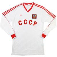 1990 Soviet Union Match Worn Away L/S Shirt #4 (Kuznetzov) v Holland